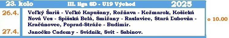 program 23 3 sd východ