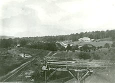 Rákošská Baňa na začiatku 20. storočia. Foto archív M.R.