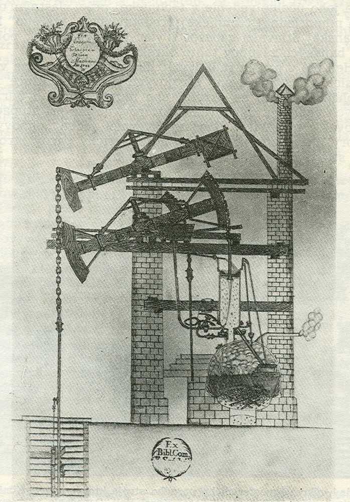 Atmosfericky parny stroj z roku 1732 2
