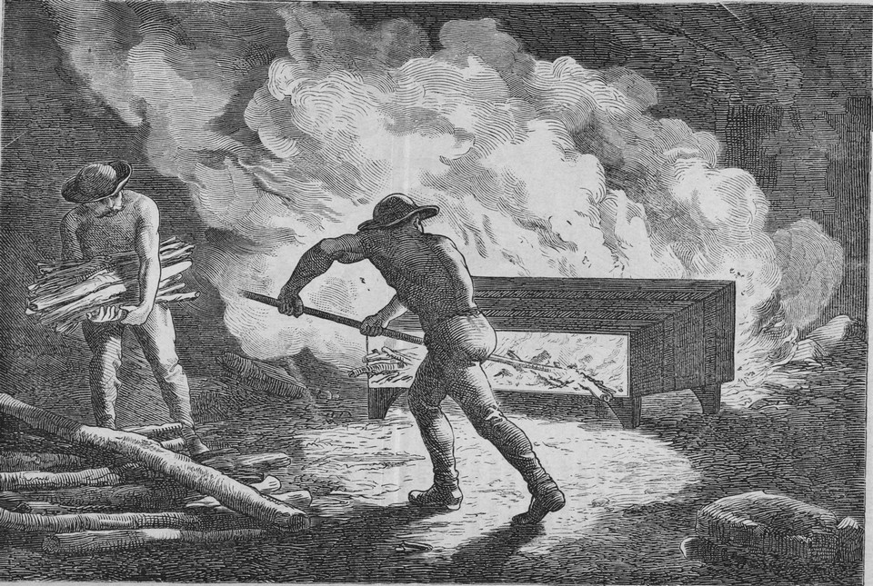 tv banictvo phen Rozpojovanie ohňom Návšteva bani 1873 s 36