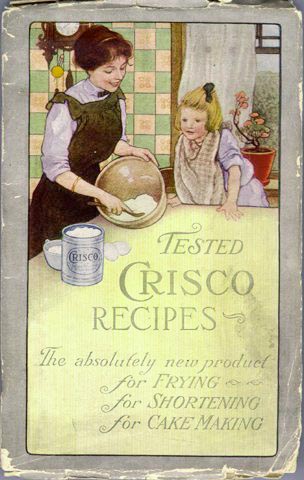 Kniha receptov Crisco Cookbook z roku 1912