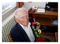 Ján Hlaváč - Fakľa z Kobeliarova sa 5.6.2012 dožil 95 rokov.