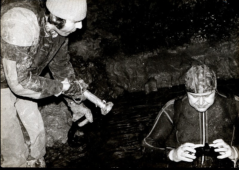 ra ferdinandy 1981 Jaskyňa Teplica P.Ferdinandy KŠP Vega Lubeník príprava 1