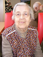Najstaršou obyvateľkou zariadenia je 94-ročná babička Janka Sivičeková. Foto: K. Žigo
