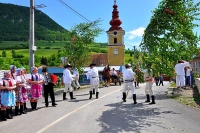 Folklórna skupina Radzim z Vyšnej Slanej 1. júna vráti čas v GOS v Rožňave na päťdesiaty deň po Veľkonočnej nedeli