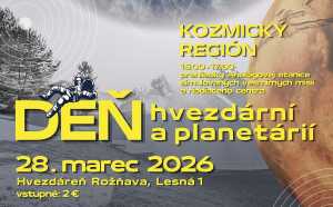 Kozmický región pozýva na návštevu stanice vesmírnych misií * Hvezdáreň Rožňava otvára svoje brány počas Dňa hvezdární a planetárií