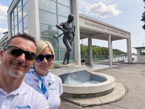 Kúpele Piešťany - Kolonadový most - Barlolamač.