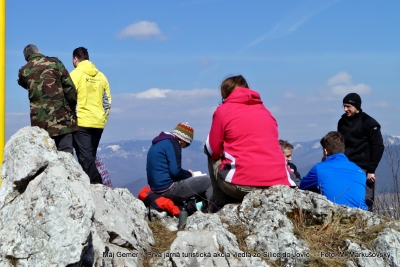 Po modrej značke viedla zo Silice do Jovíc prvá jarná turistická akcia