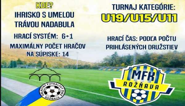 Futbalový Turnaj mládeže 2026 bude pripravený na ihrisku v Nadabule už v sobotu