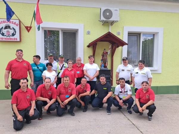 Jelšavčania oslávili storočnicu dobrovoľných hasičov v Totkomlósi