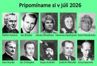 Pripomíname si okrúhle výročia osobností Gemera a Gemera-Malohontu, pripadajúce na júl 2026