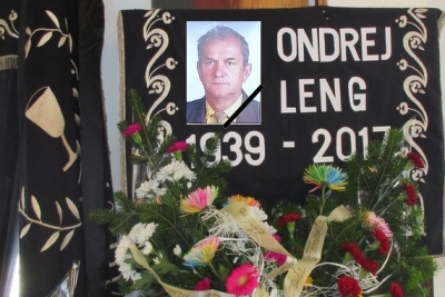 Posledná rozlúčka s Ondrejom Lengom v Rožňavskom Bystrom