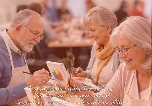 Čas pre radosť v Galérii Baníckeho múzea v Rožňave, určený najmä seniorom