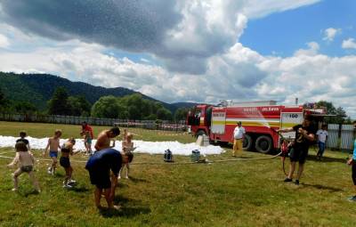 Športové dni v Ratkovej a v Revúckej Lehote s hasičmi