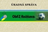 Úradná správa ObFZ Rožňava č. 35 / 2015-2016