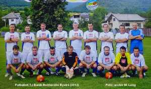 Futbalisti TJ Baník Rožňavské Bystré z roku 2012. Zľava hore: Kuchta, Ján Gonos, Čapo, Valent, Miloš Leng, Ujházi, Ján Gallo, Ján Tomko, Tréner Ľ. Gallo,. Dole zľava: Dorkin, Jaro Gallo, Krága, Koncz, Minčík, - , Šimon.