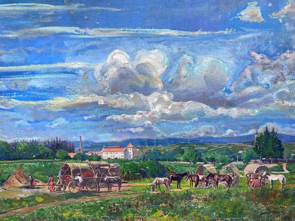 Cigánsky tábor v Tomašové