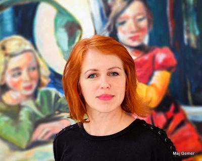 Alena Adamíková po dvadsiatich rokoch vystavuje v Revúcej