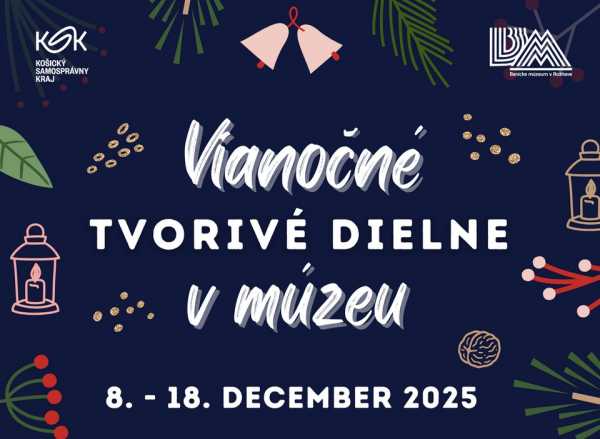Vianočné tvorivé dielne v Baníckom múzeu v Rožňave