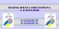 Úradná správa ObFZ Rožňava č. 6/2019-2020