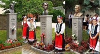 V Rimavskej Sobote odhalili busty slovenským dejateľom - Izabele Textorisovej, Samuelovi Reussovi a Jozefovi Škultétymu