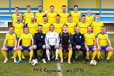 Futbalisti MFK Rožňava na začiatku jarnej sezóny 2016