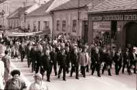 1. máj v Rožňave v roku 1988.