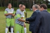 Kapitán FK Krásnohorské Podhradie Jaroslav Piater preberá po 26.. kole pohár za víťazstvo v V. lige košicko-gemerskej skupiny ročník 2015/2016..