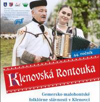 Gemersko-malohontské folklórne slávnosti – Klenovská rontouka po štyridsiaty štvrtýkrát
