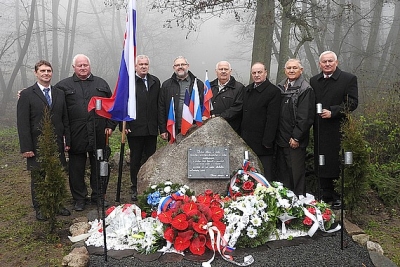 Spomienka na partizánov spred 72 rokov v Studenom Potoku