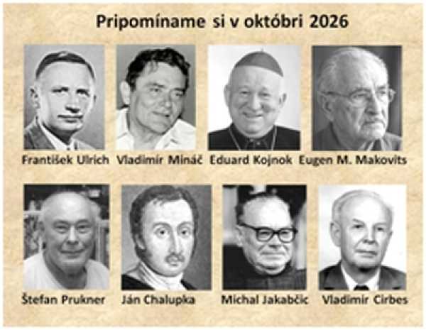 Pripomíname si okrúhle výročia osobností Gemera a Gemera-Malohontu, pripadajúce na október 2026