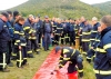Praktický výcvik hasičov s protipovodňovými prívesnými vozíkmi