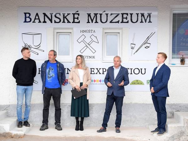 Bohatú históriu mesta Hnúšťa pripomína nové banské múzeum