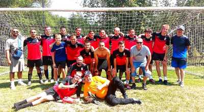 Víťaz z Rožňavsjého Bystrého - futbalisti MFK Dobšiná