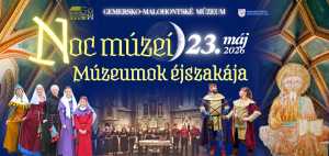 Noc múzeí a galérií 2026 v Gemersko-malohontskom múzeu