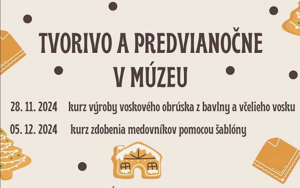 Tvorivo a predvianočne v Baníckom múzeu v Rožňave