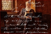 V Gemersko-malohontskom múzeu vystavia súbor listov s rukopisom maliara Ladislava Mednyánszkeho (1852 - 1919)