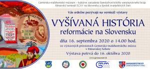 Vyšívaná história reformácie na Slovensku