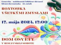 Rontouka všetkými zmyslami pozýva milovníkov folklóru do Rimavskej Soboty