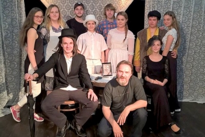Premiéra hry Medveď v podkroví Múzea Prvého slovenského gymnázia